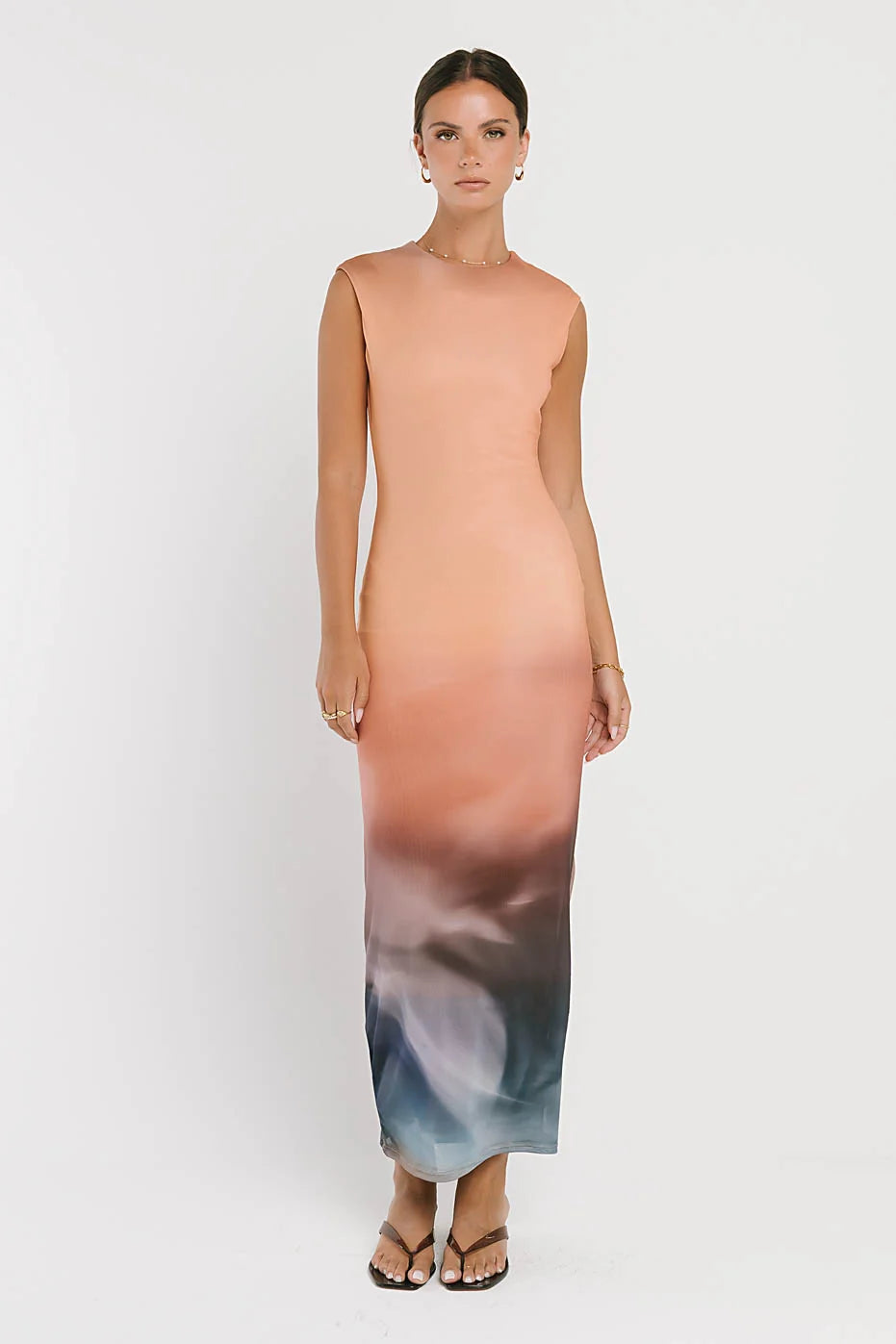 Harper Mesh Maxi Dress