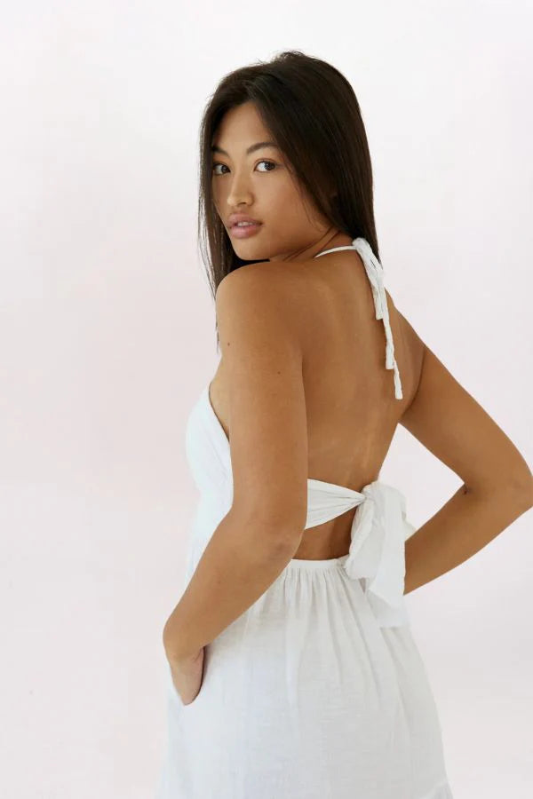 HALTER MAXI DRESS